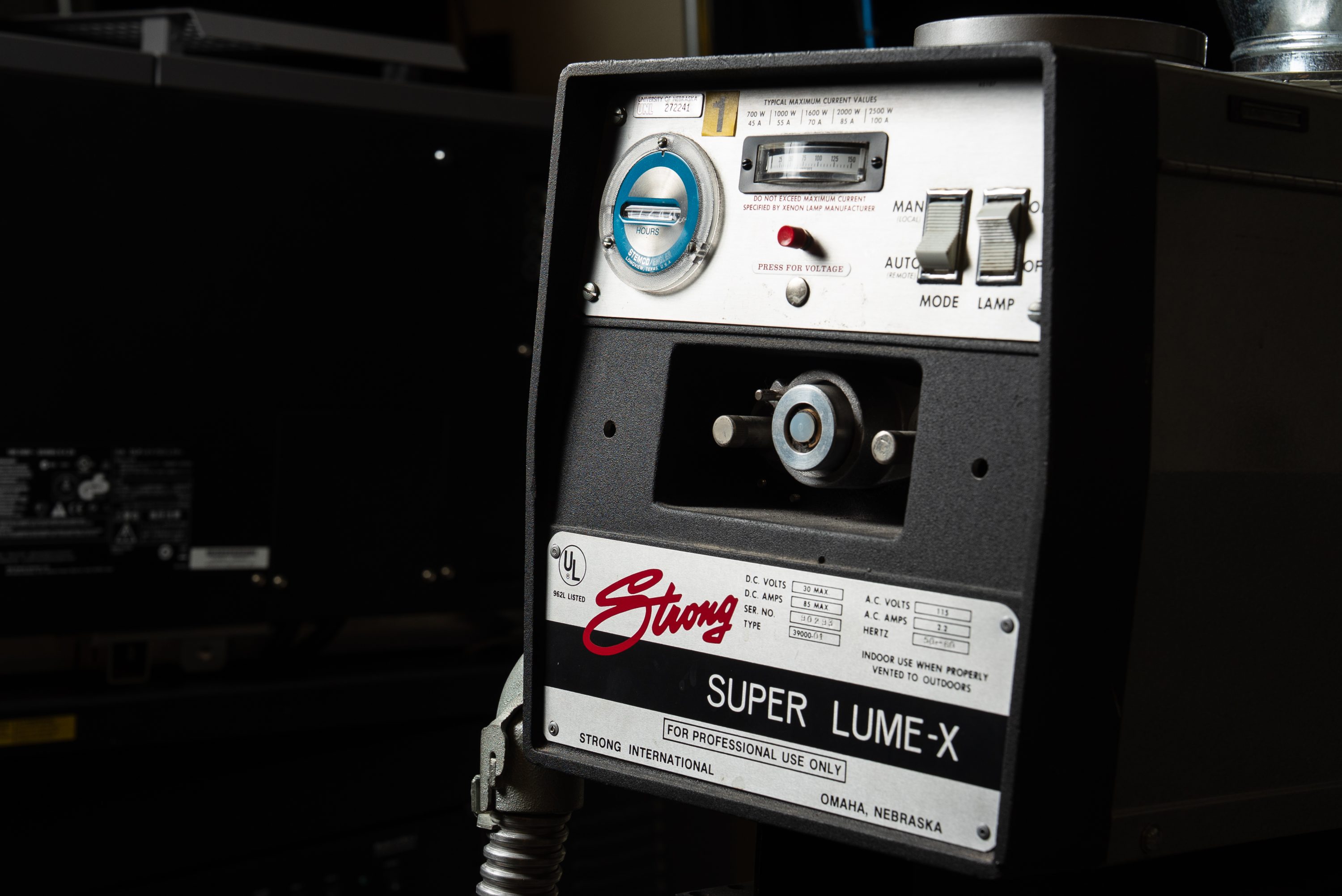 Photo projector equipment