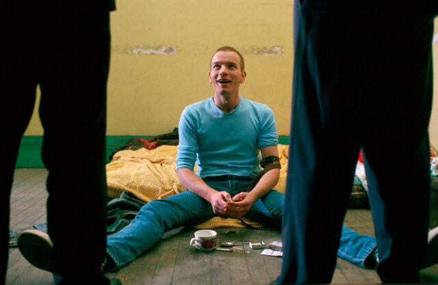 EWAN MCGREGOR as Renton in ‘Trainspotting’