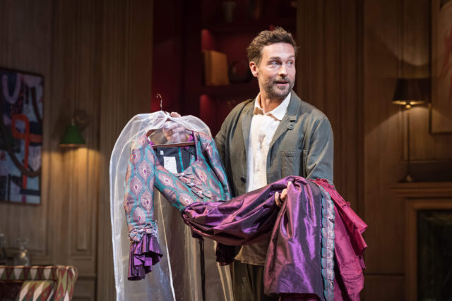 Tom Mison in a scene from The Misanthrope.