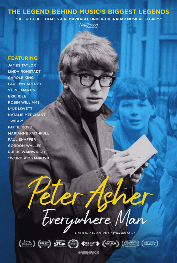 Movie Poster for Peter Asher: Everywhere Man