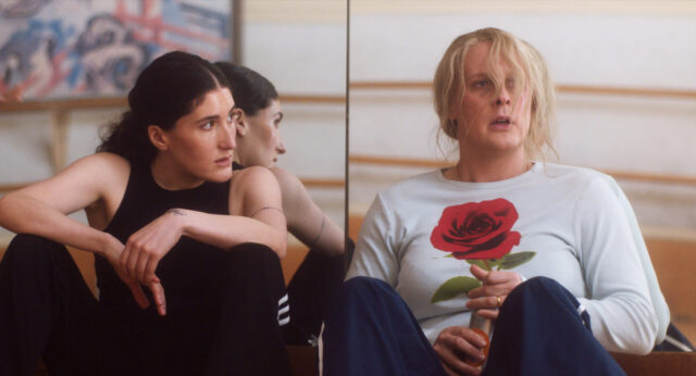 Kate Berlant and John Early in a scene from Maddie's Secret.