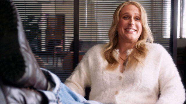 John Early in a scene from Maddie's Secret.