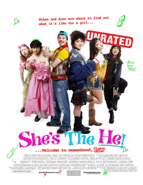 She's The He movie poster.