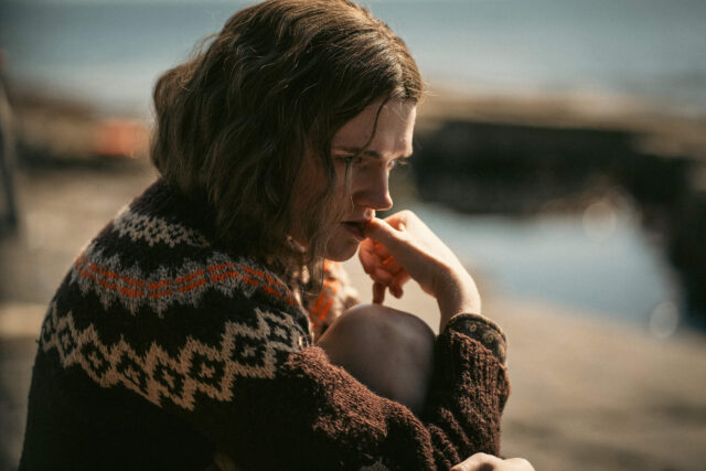 Gayle Rankin in a scene from The Incomer.
