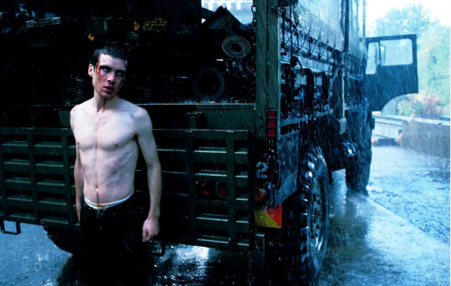 Cillian Murphy in a scene from 28 Days Later.