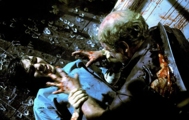 Cillian Murphy in a scene from 28 Days Later.