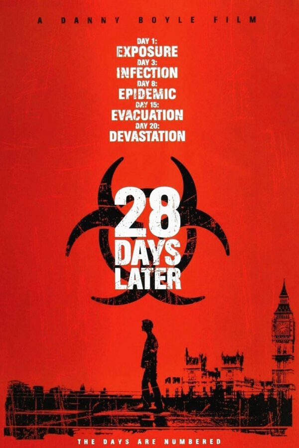 28 Days Later movie poster.