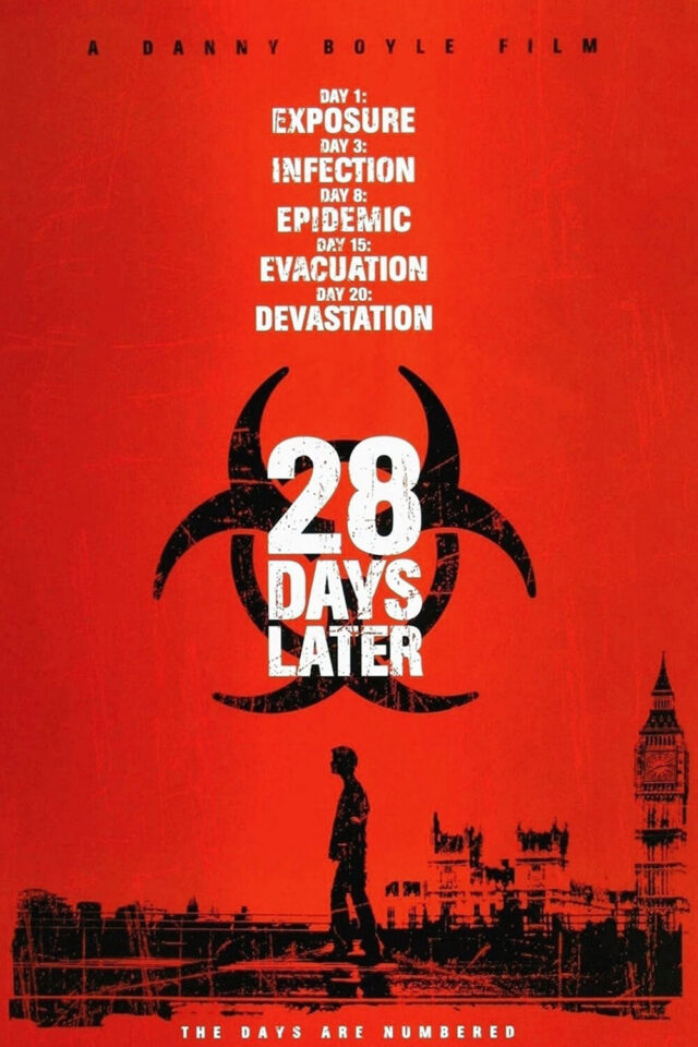 28 Days Later movie poster.