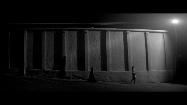 A scene from A Girl Walks Home Alone at Night.