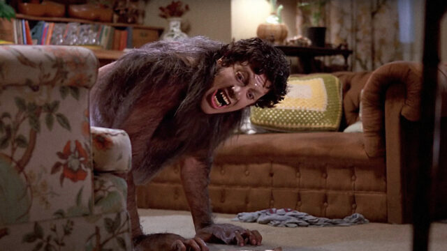 David Naughton in a scene from An American Werewolf in London.