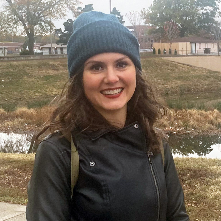 Cait Naberhaus poses for a photo.