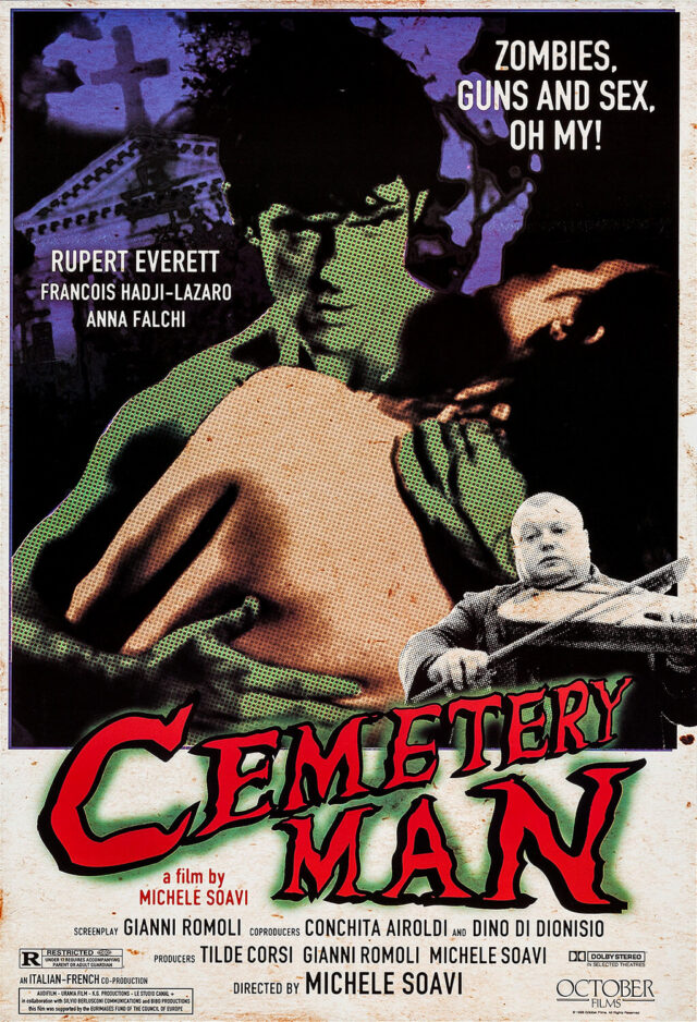 Cemetery Man movie poster.
