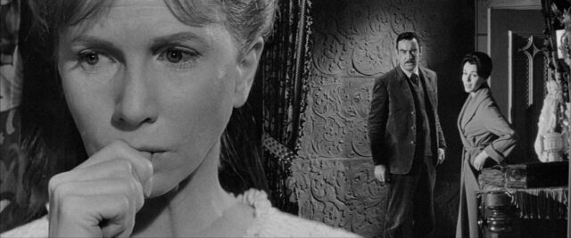 Julie Harris in a scene from The Haunting.
