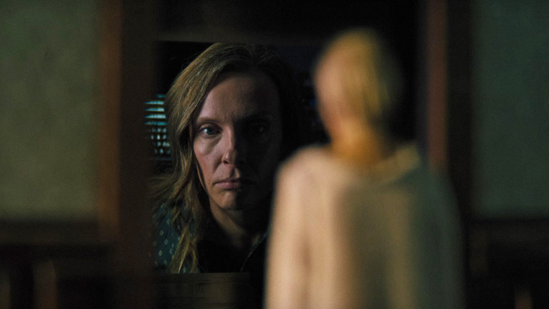 Toni Collette in a scene from Hereditary.