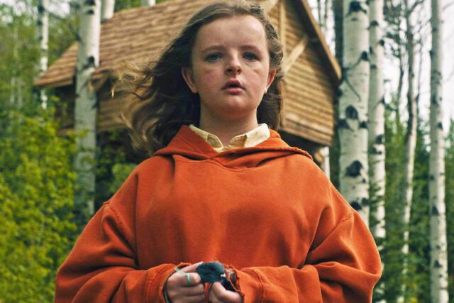 Milly Shapiro in a scene from Hereditary.