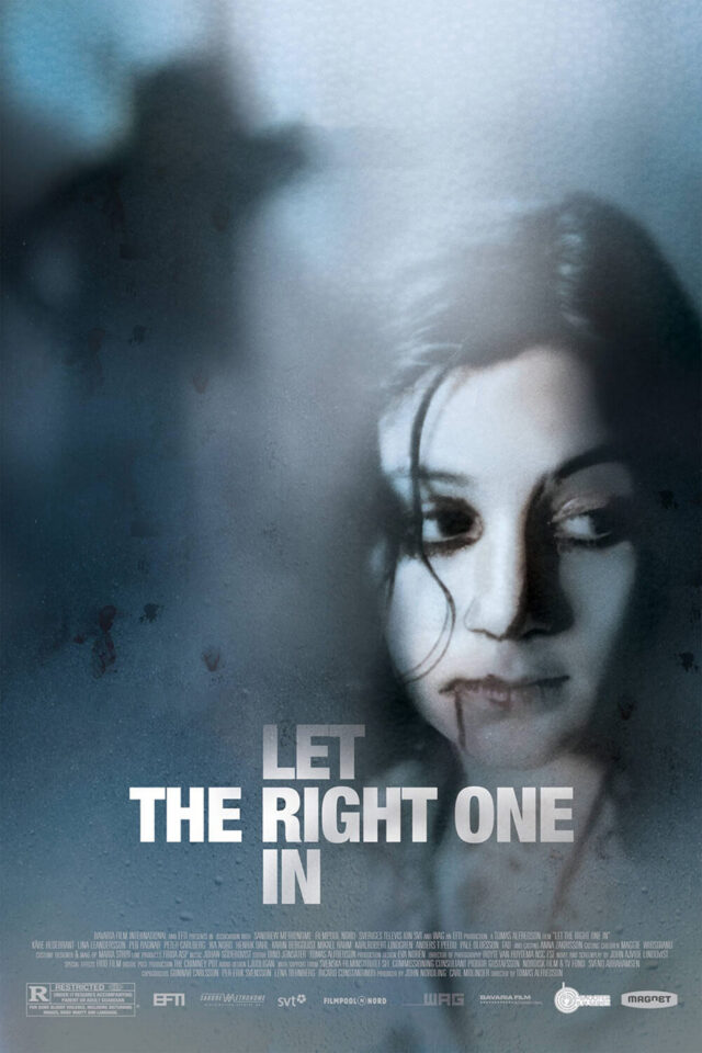 Let The Right One In movie poster.