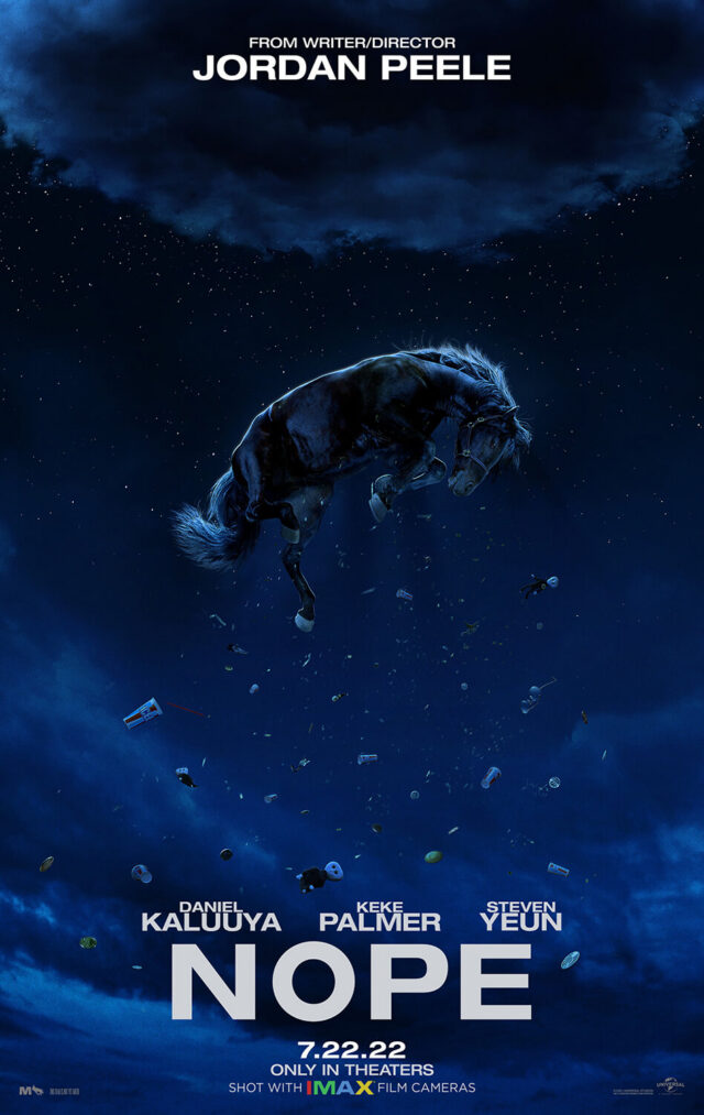 Nope movie poster.