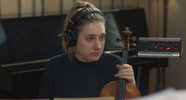 Isabel Hagen in a scene from On A String.