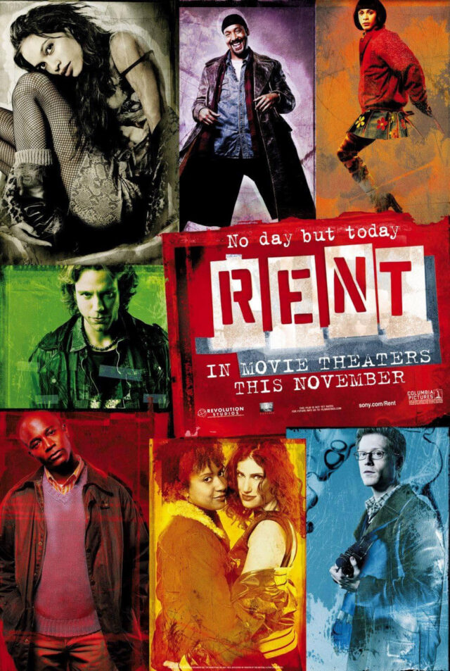 Rent movie poster.