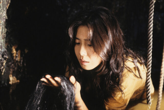 Nanako Matsushima in a scene from Ringu.