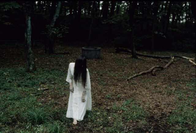 Rie Ino'o in a scene from Ringu.