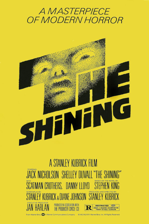 The Shining movie poster.