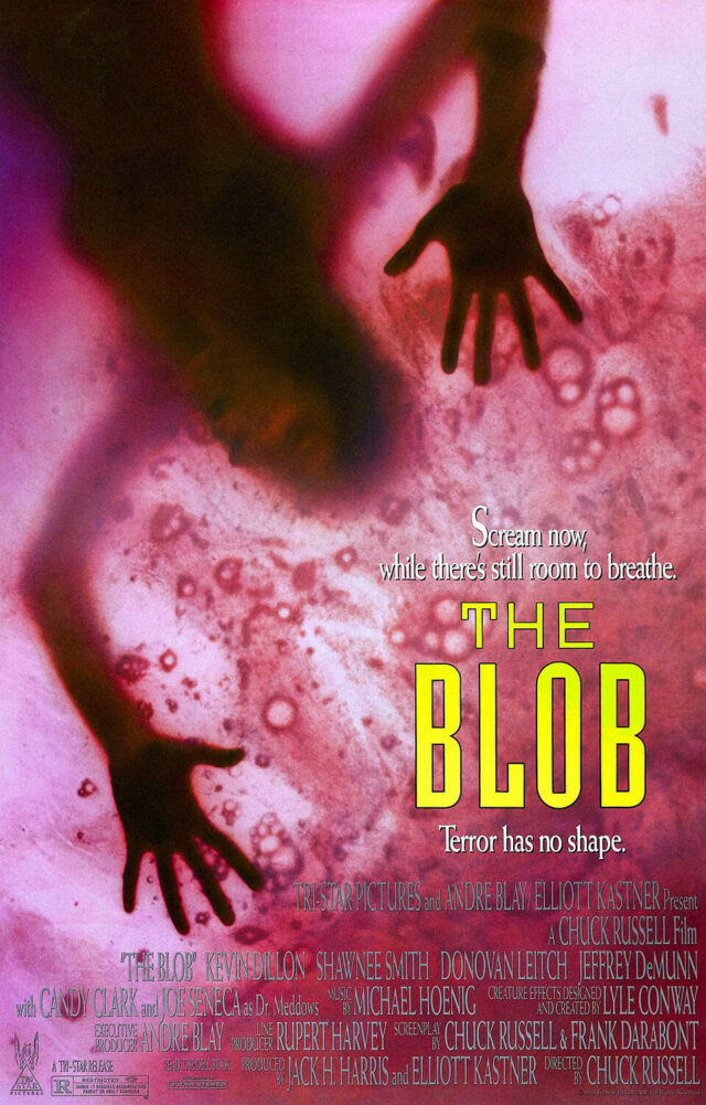 The Blob movie poster.