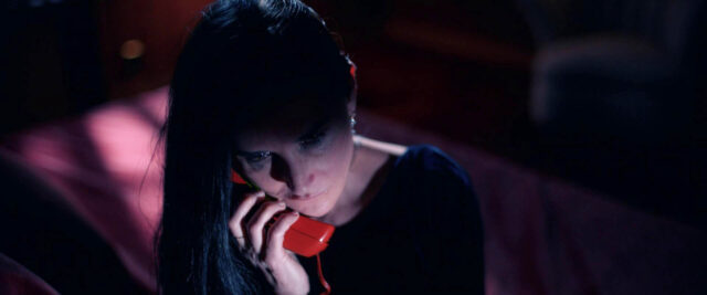 Demi Moore in a scene from The Substance.