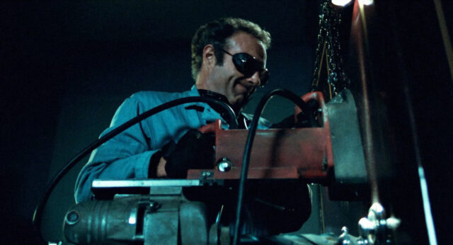 James Caan in a scene from Thief.