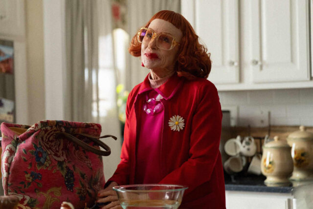 Amy Madigan in a scene from Weapons.