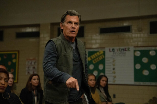 Josh Brolin in a scene from Weapons.