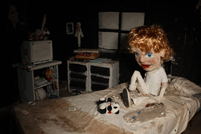 A scene from The Wolf House.