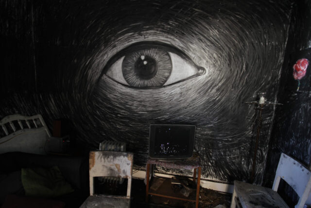 A scene from The Wolf House.