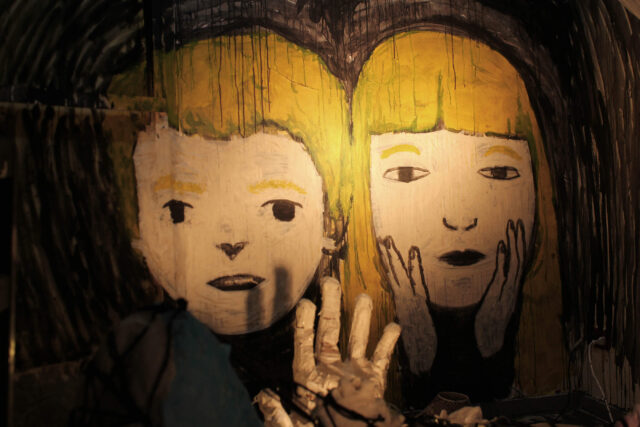 A scene from The Wolf House.