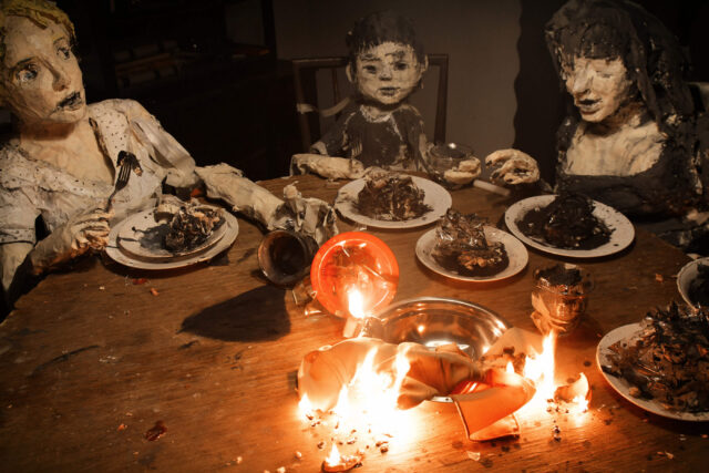 A scene from The Wolf House.