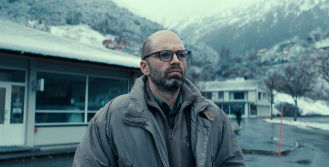 Sebastian Stan in a scene from Fjord.