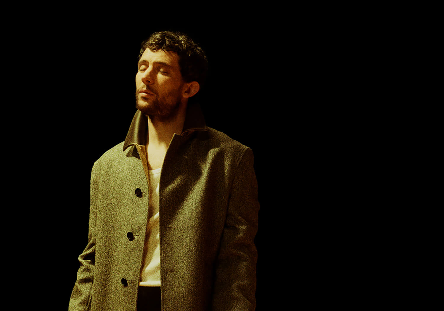 Josh O'Connor in a publicity image for National Theatre's Golden Boy.