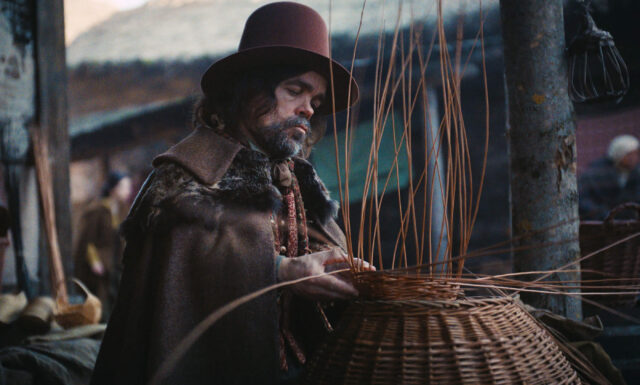 Peter Dinklage in a scene from Wicker.