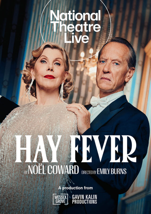 National Theater Hay Fever poster.