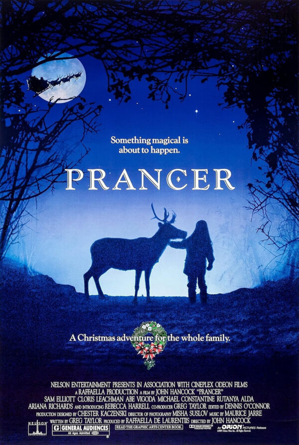 Prancer movie poster.