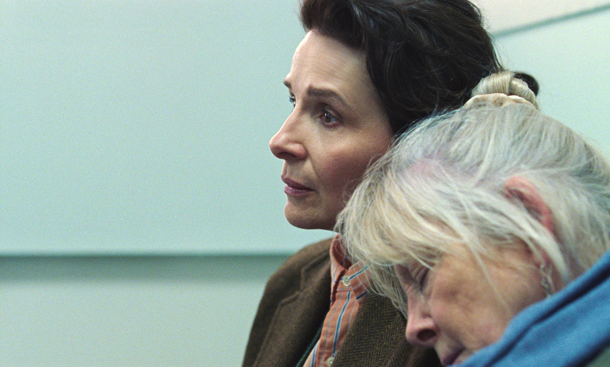 Juliette Binoche and Anna Calder-Marshall in Queen at Sea.