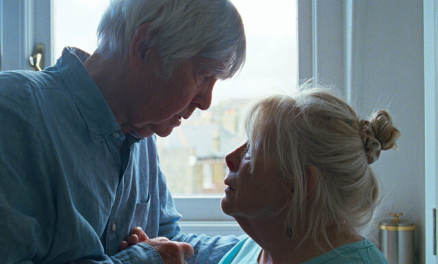 Anna Calder-Marshall and Tom Courtenay in Queen at Sea