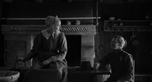 Caro Braun and Sandra Hüller in a scene from Rose.