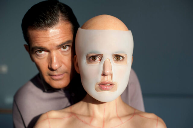Antonio Banderas as Doctor Robert Ledgard and Elena Anaya as Vera in a scene from The Skin I Live In.