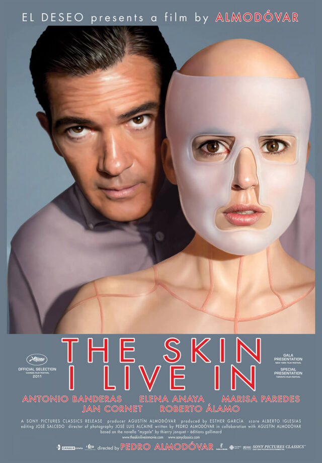 The Skin I Live In movie poster.